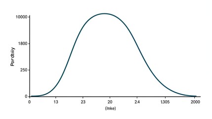 Lucid Origin Vector Scientific Graph with Continuous Data Line