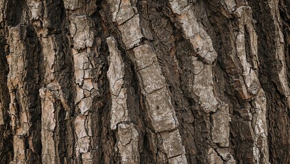 Obraz premium An abstract and conceptual portrayal of natural beauty through a close-up of tree bark.