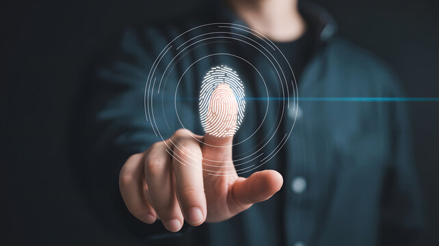 Secure your digital world with seamless biometric authentication technology, safeguarding data and identity in a modern, trustworthy way through fingerprint access