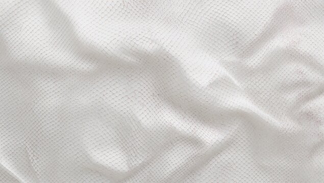 White pearl reptile skin texture on paper, background for design layouts