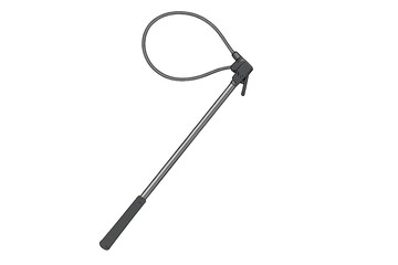 Professional animal control catch pole equipment for safe handling and restraint