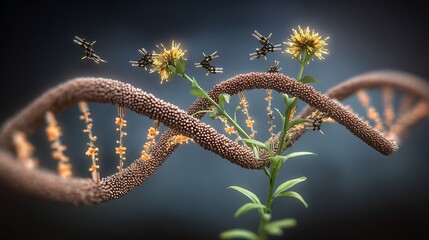 Glowing Amber Epigenetic Tags