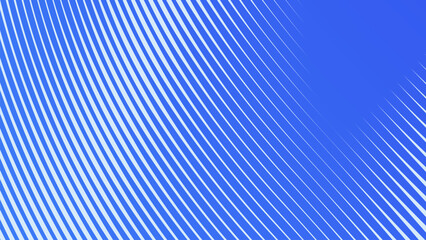 Blue Sky Stripes Line Abstract Background with Soft Modern Minimal Flow Design