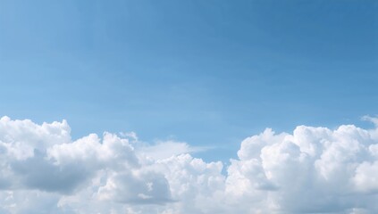 Sky backdrop for data visualization, enhancing clarity