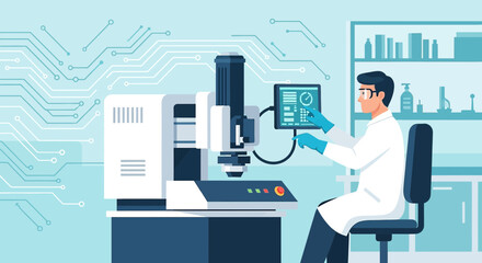 Innovative technological advancements in laboratory research and medical equipment analysis with a