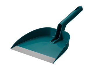 Clean Sweep Teal Dustpan Essential Household Tool for Maintaining Orderliness and Hygiene