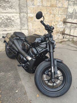 motorcycle on the street