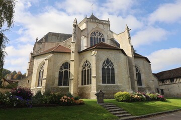 Eglise Saint Etienne, église de style gothique, ville de Bar sur Seine, département de l'Aube, France