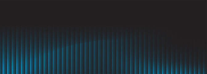 Technology futuristic background striped lines with light effect on blue background.  vector illustration