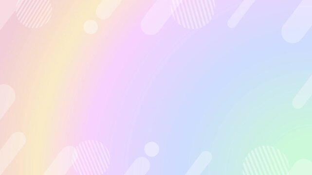 Abstract geometric simple background frame with gradient