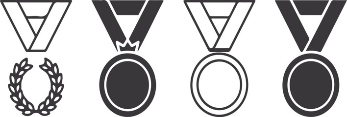 Medal Icons Set