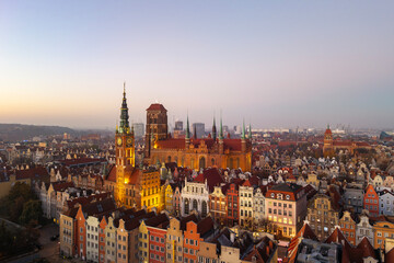 Gdansk, Poland- View of the Old Town