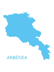 Map of Armenia