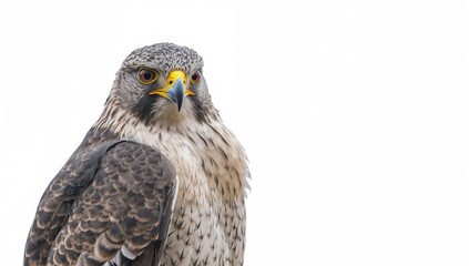 Fototapeta premium Northern Goshawk portrait, suitable for editorial header background