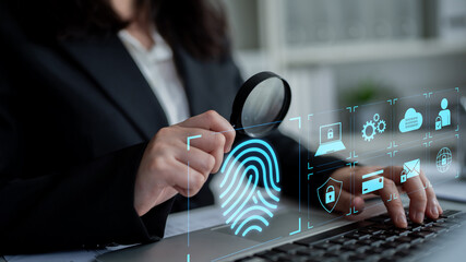 System for safeguarding digital identity using fingerprint authentication, encryption, and secure access protocols across cloud, device, and personal data environments Latch