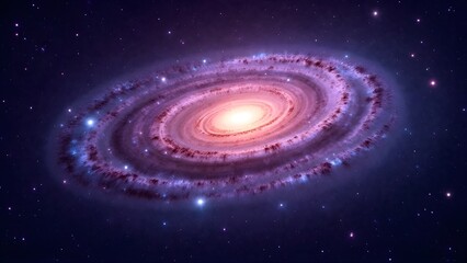 Beautiful galaxy space