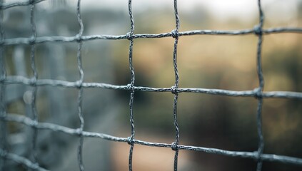 Fototapeta premium Wire mesh netting, functional background for visual layouts
