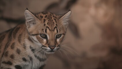 Obraz premium Ocelot fur patterns showcasing intricate textures, ideal for textile design