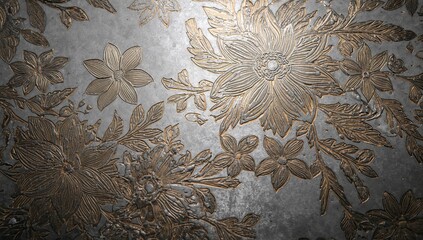 Steel plate engraving, detailed craftsmanship, industrial art