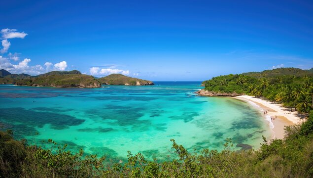 Ngungap Beach, serene coastal landscape, seasonal change - Powered by Adobe