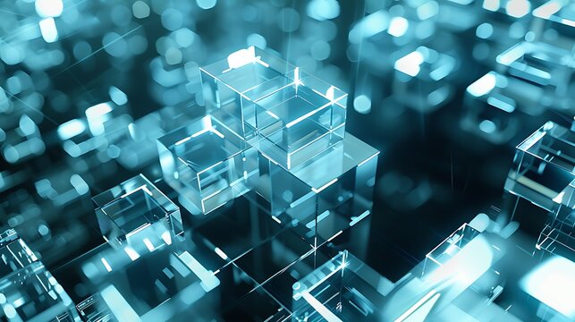 Computational Science Abstract Algorithm Complexity Dynamically Shifting Structure High Contrast White Light