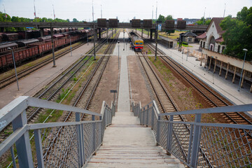 railway station in the Riga, Zemitāni