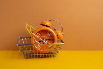 Time is money. Limited time offer in shopping basket.