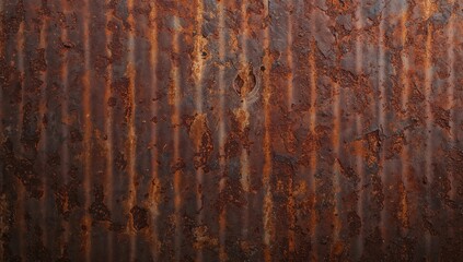 Texture of weathered metal surface, showcasing erosion risk