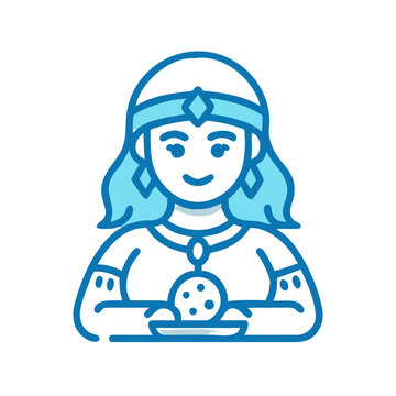 Woman fortune teller.icon