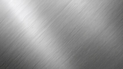 Metallic Stainless Steel Surface for Industrial Design Applications