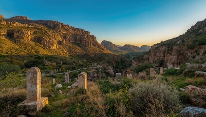 The Gorge of the Dead in Kato Zakros, Crete, a site of historical significance and erosion risk