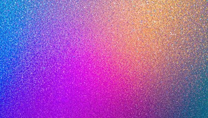 Vibrant neon colors with shimmering glitter background, suitable for eye-catching visuals