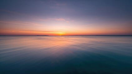 Fototapeta premium Motion blurred background of refraction in water, creating a serene atmosphere for relaxation