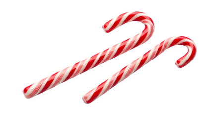 Festive candy canes add sweetness to Christmas holidays celebration