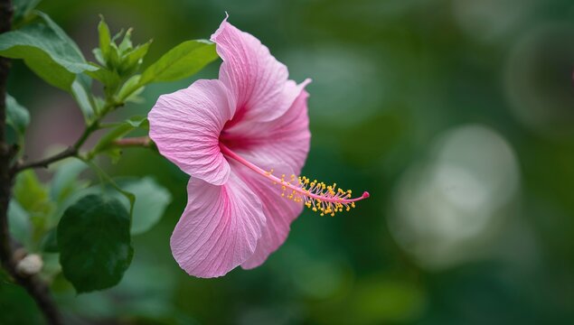 Paraplu Rouge, Rose of Sharon, Hibiscus syriacus 'Minsyrou17' closeup, vibrant floral display, botanical interest