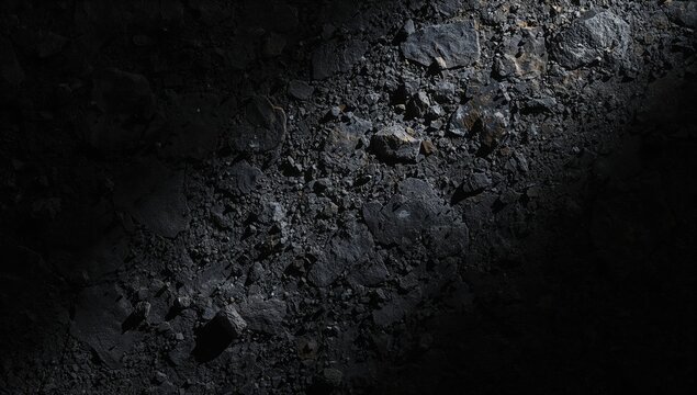 Grungy rock texture with shadowing, suitable for editorial header background