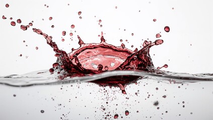 Water splash photography, dynamic motion capture, seasonal change