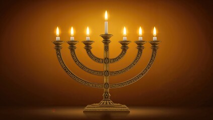 The Hebrew lampstand, a long-standing emblem of Jewish heritage, signifies cultural significance