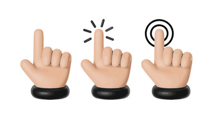 Fototapeta premium Hand showing gesture on contrasting white and black backgrounds with isolated fingers and palm concept