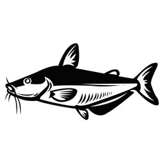 Pangasius Fish Vector Art Design