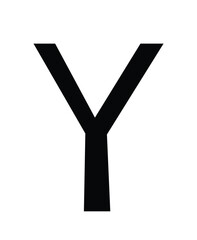 check mark on white black