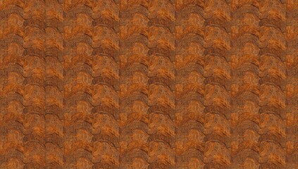 Seamless pattern of red clay roof tiles, suitable for UI backdrop