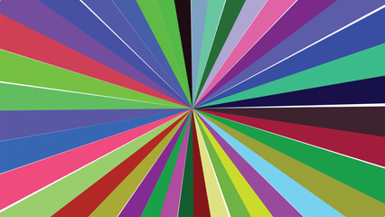 Colorful Abstract Radiating Lines Pattern Background for Graphic Design Projects