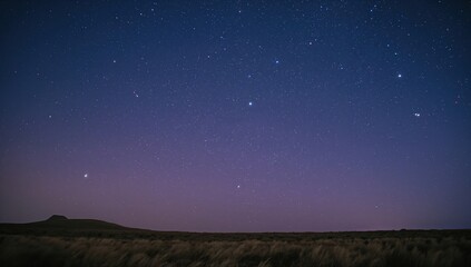 Fototapeta premium Natural Night Sky with Stars, ideal backdrop for editorial layouts