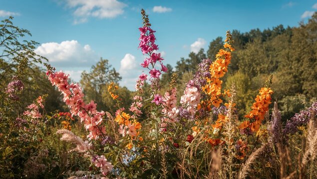 Beautiful artificial flowers arranged in a vibrant display, ideal for home decor accentuation
