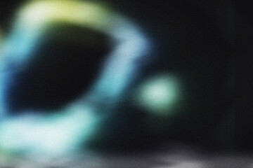 Grainy glowing background, abstract color gradient, noise texture poster banner header wallpaper cover design. Blurred background film grain texture with dust. Elegant Trendy overlay light gradient