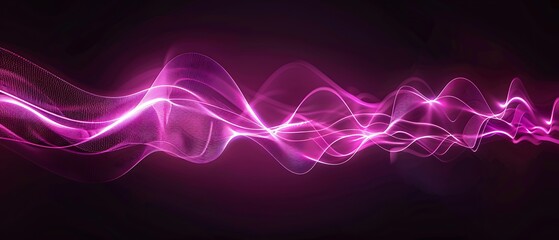 Analog Waveform Amplitude Frequency Subtly Varying Elegant Precision