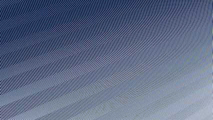 Blue and White Zigzag Stripes Line Abstract Background with Modern Dynamic Geometric Pattern Design