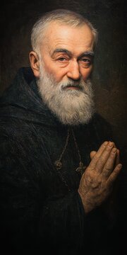 Divine Portrait of Padre Pio: Sacred Art in a Private Chapel, Bratislava 2019