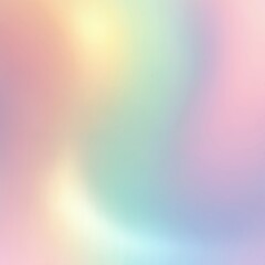 Obraz premium Abstract colorful gradient background. Pastel rainbow texture with soft blur. Artistic design for creative projects. Modern digital backdrop for various concepts. Ideal for web design and art.